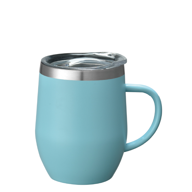 wine mug with handle