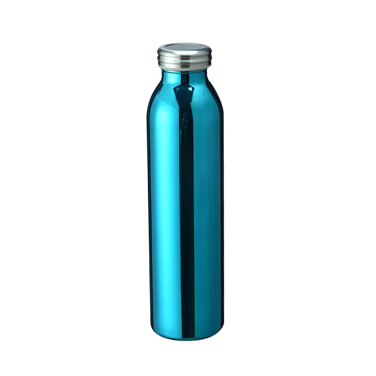 electroplate blue bottle