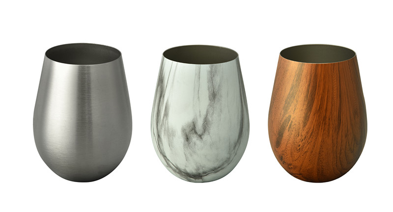 stainless wine tumbler