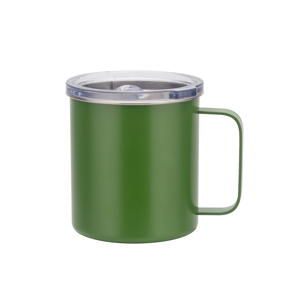 stainless steel mug