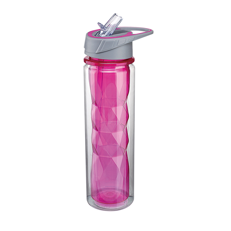 straw lid bottle