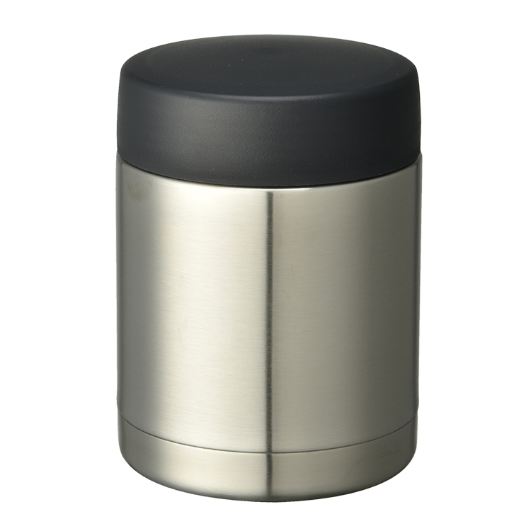 black matte vacuum food container