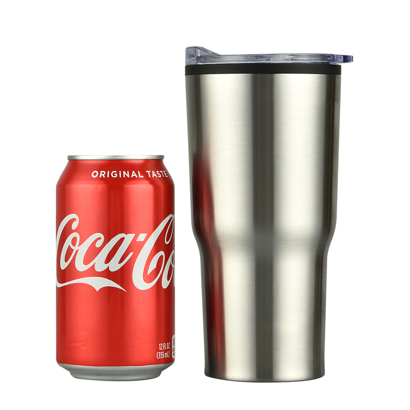plastic liner stainless steel outer mug