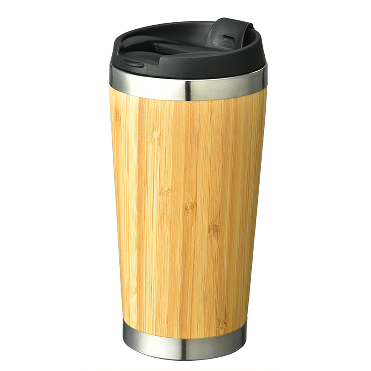 leak proof bamboo mug