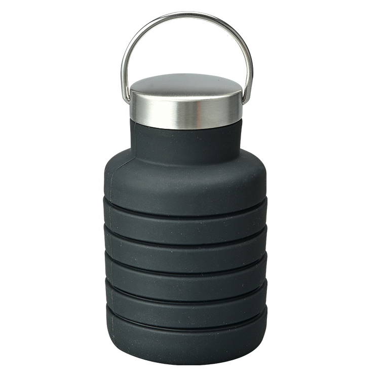 silicone bottle with handle