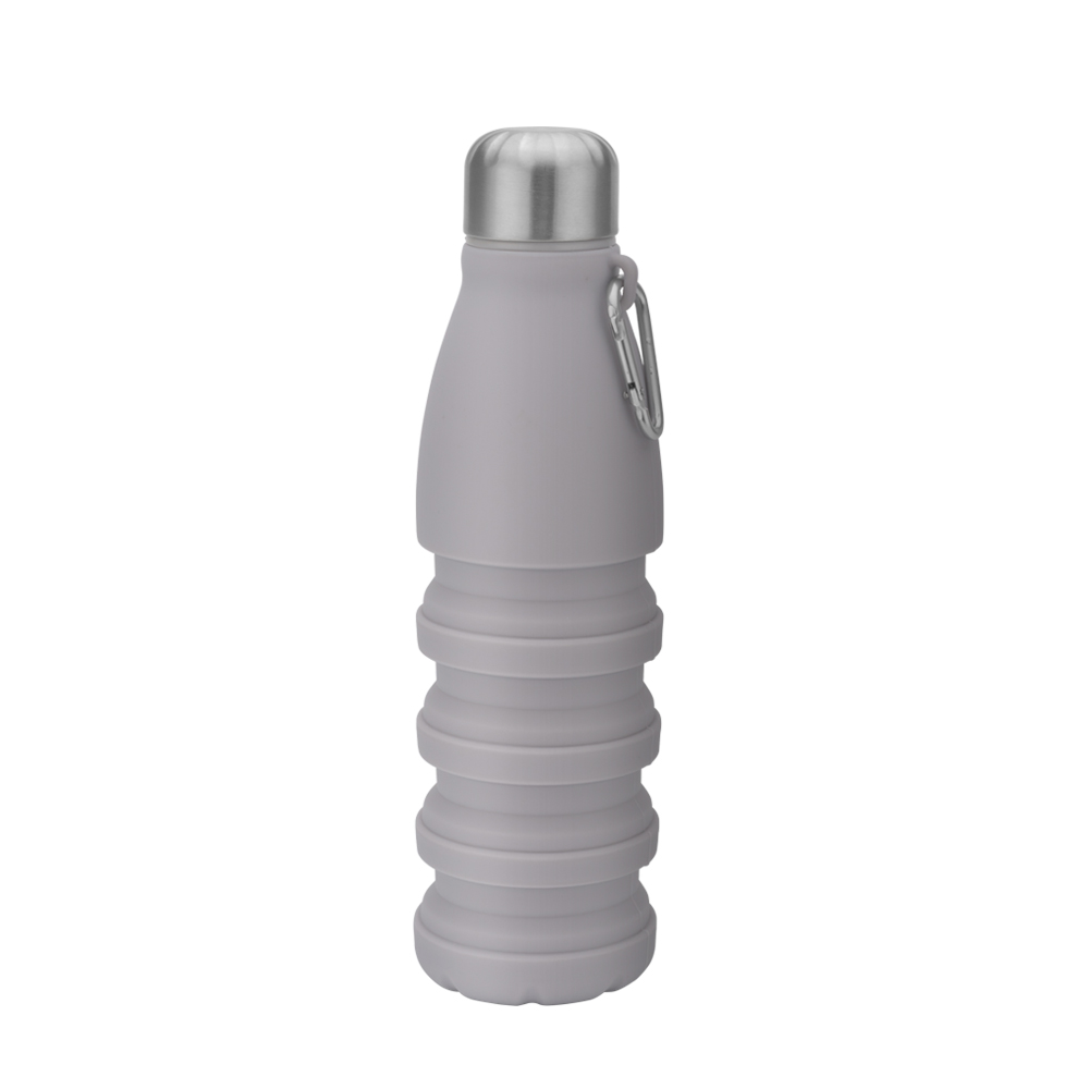 silicone water bottle with hock
