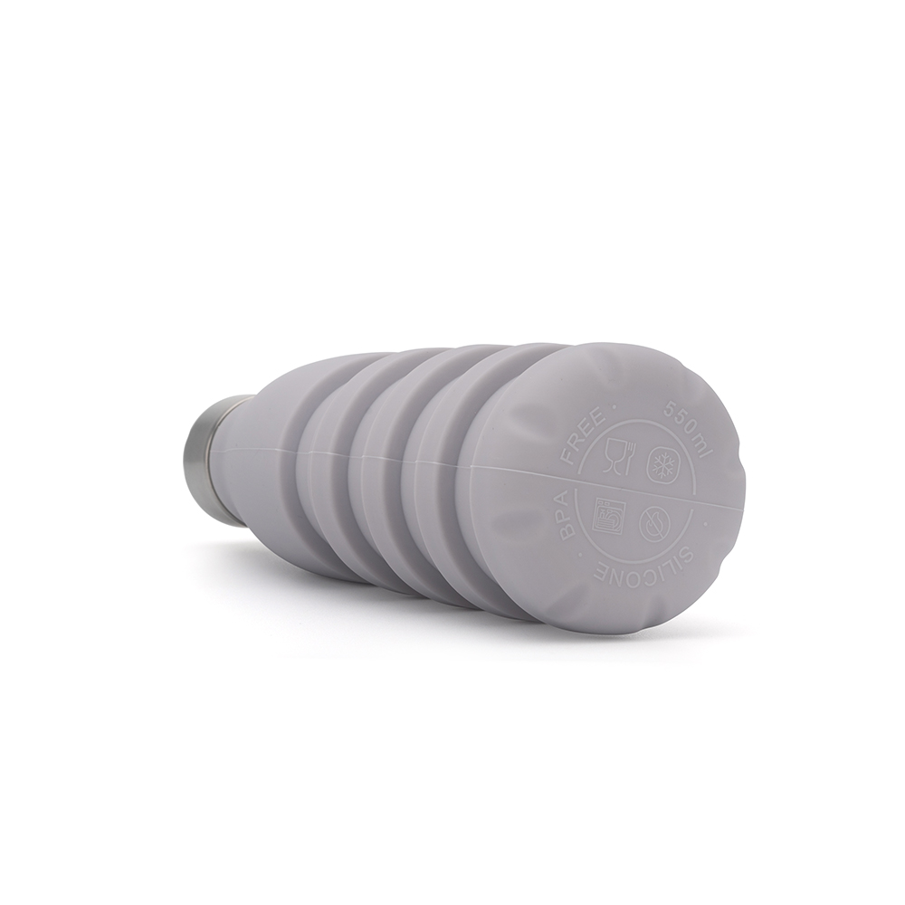 non-slip silicone water bottle