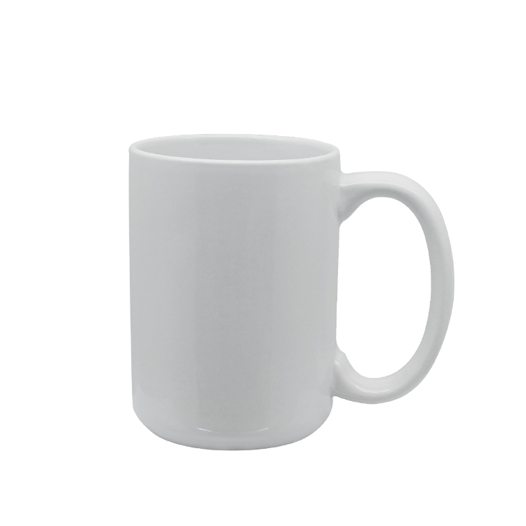 white ceramic mug for DIY