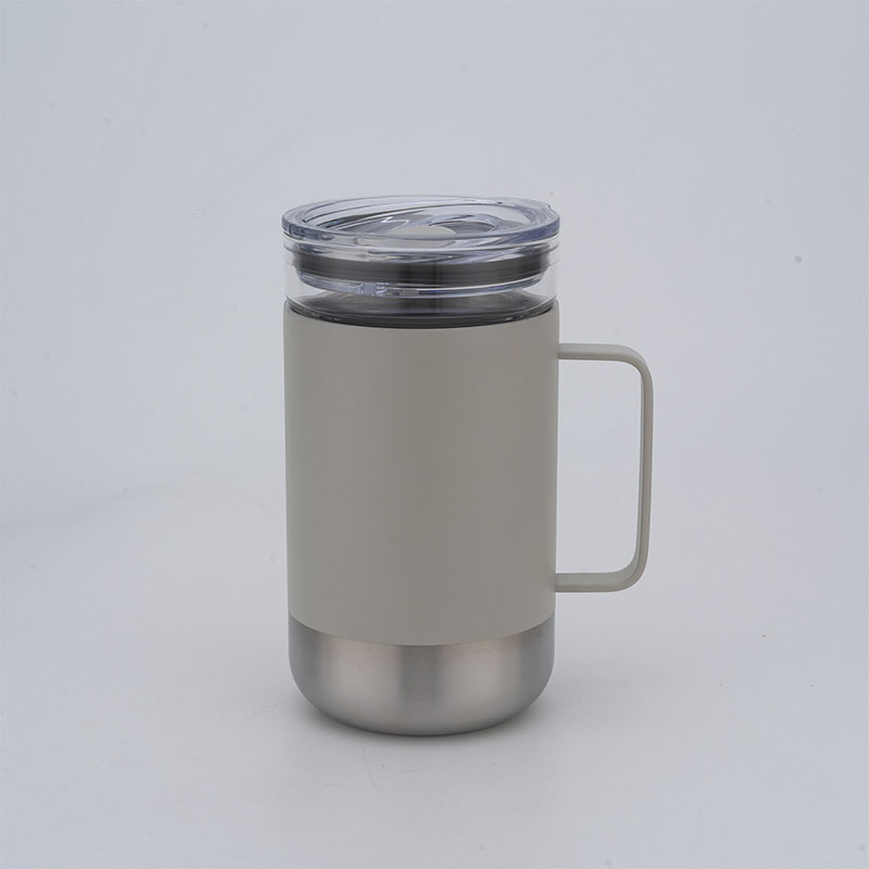 stainless steel mug with glass liner