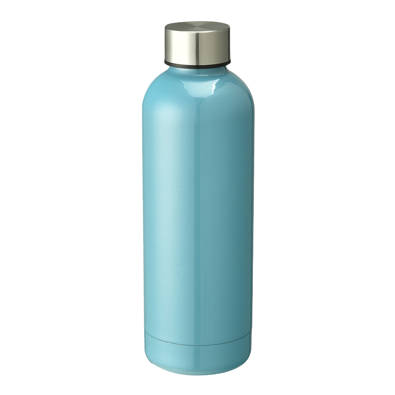 sky blue water bottle