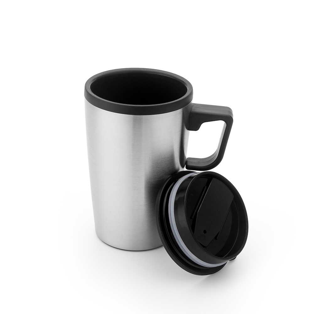 stainless steel mug