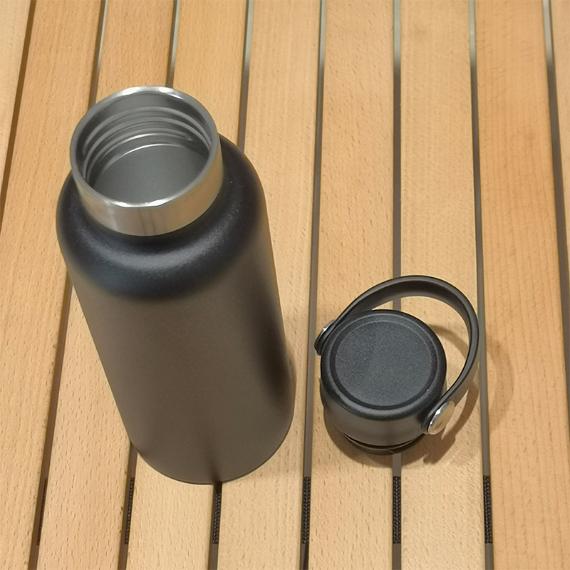 bottle with handle lid