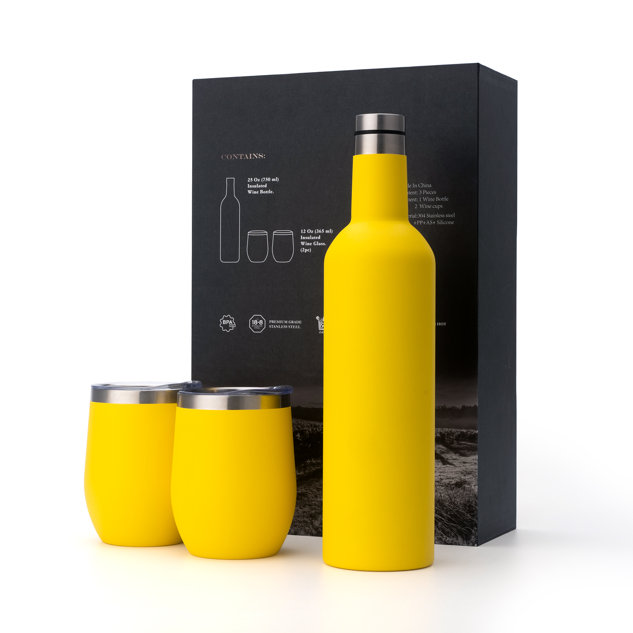 stainless steel water bottle