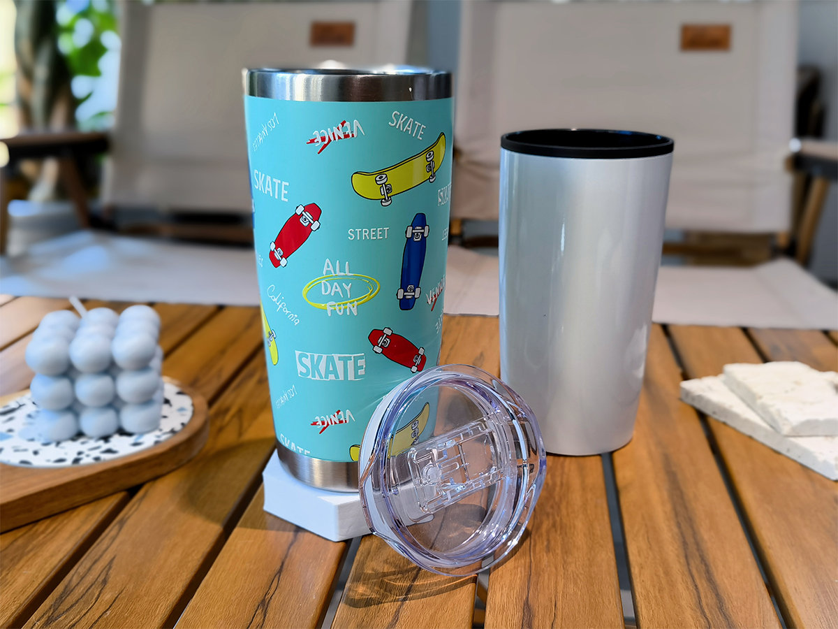 water transfer painting mug