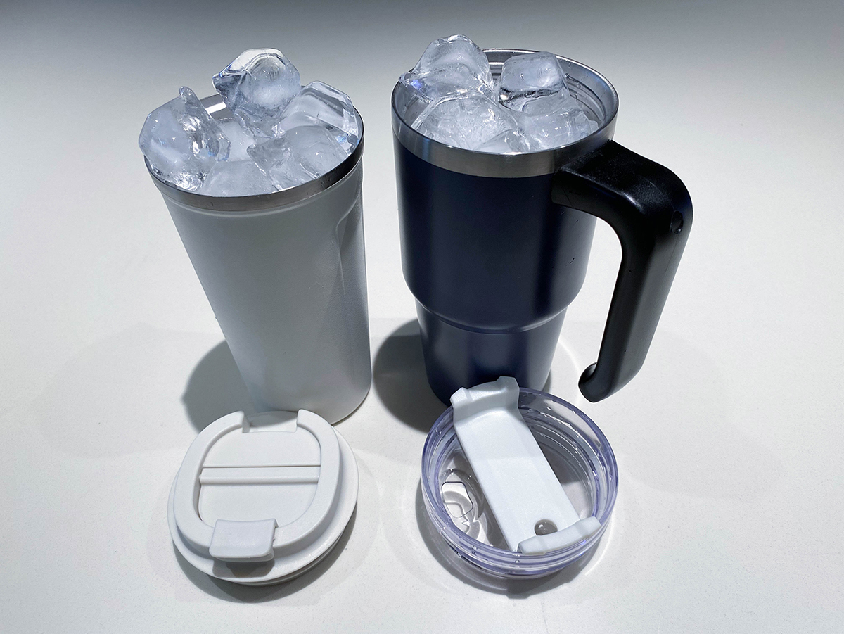 bottle fill with ice