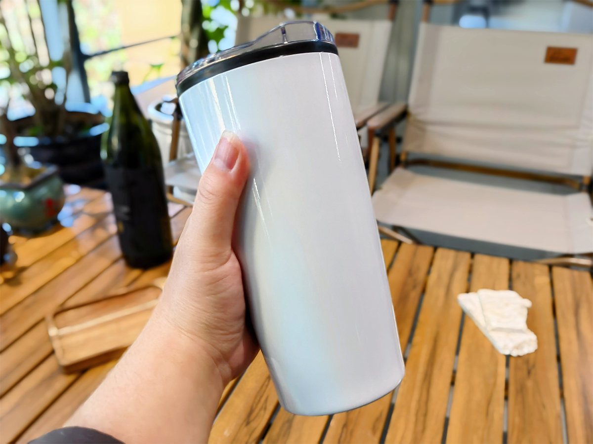 paint spraying mug