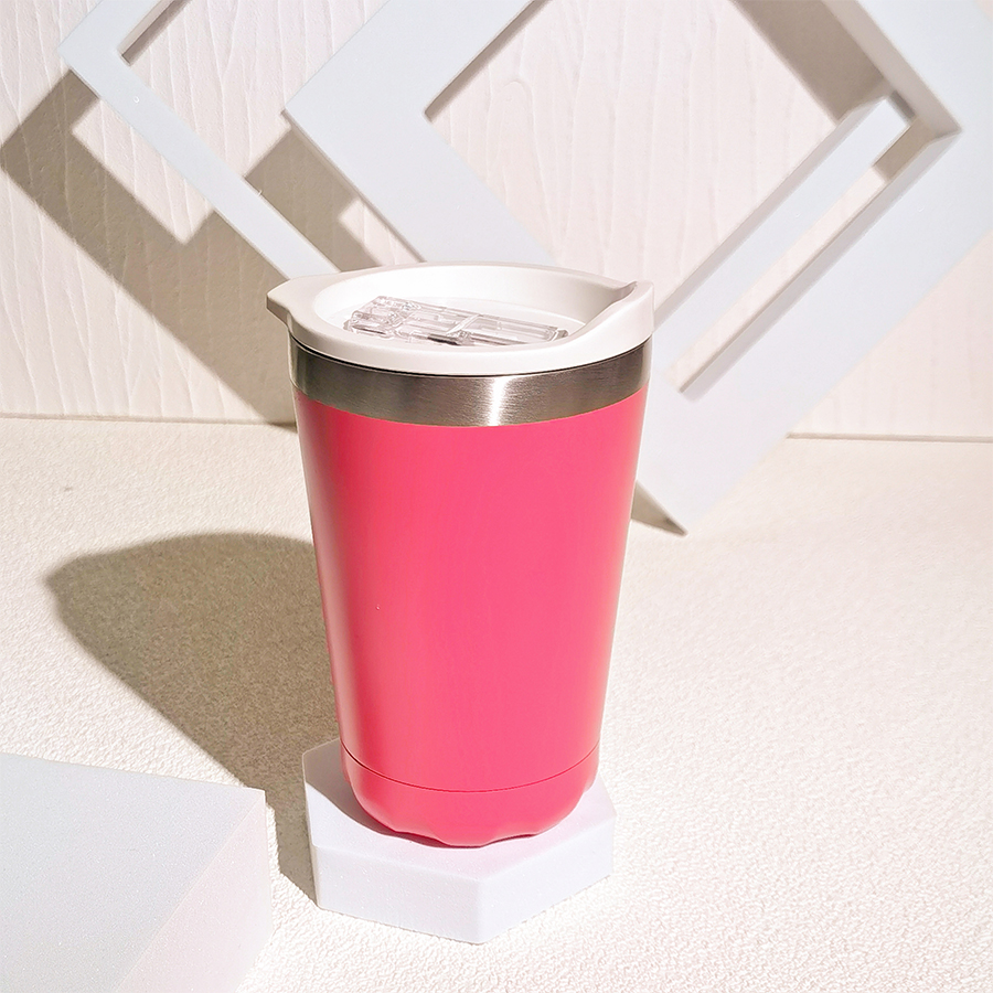 pink mug