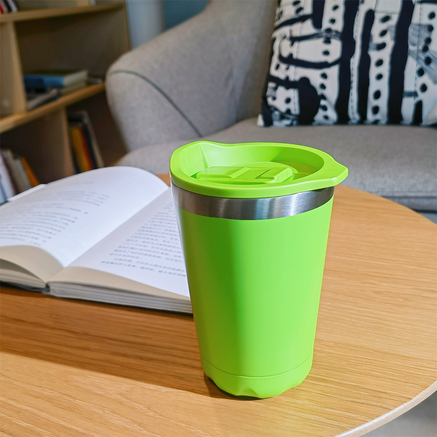 new green mug