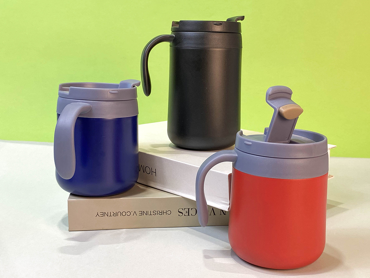 stainless beer mug