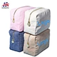 Wholesale Eco Recycled Corduroy Cosmetic Pouch Bag Custom Design Logo Large Capacity Durable Portable Toiletry Makeup Bags