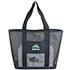 Manufacturer High Quality Beach Carry Bag Reusable Black Mesh Shopping Tote Bag