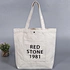 Promotional Advertising Custom Printed Logo Recycle Organic Cotton Canvas Tote Shopping Bag