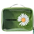 Factory Direct Small Daisy Transparent Travel Cosmetic Bag Skin Care Toiletry Bag