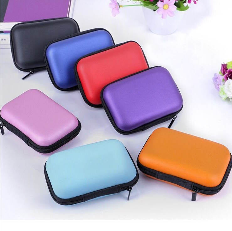 Portable Waterproof Eco friendly Headphone Cases Custom Logo Shockproof EVA Storage Case Travel Protective EVA Pouch Case