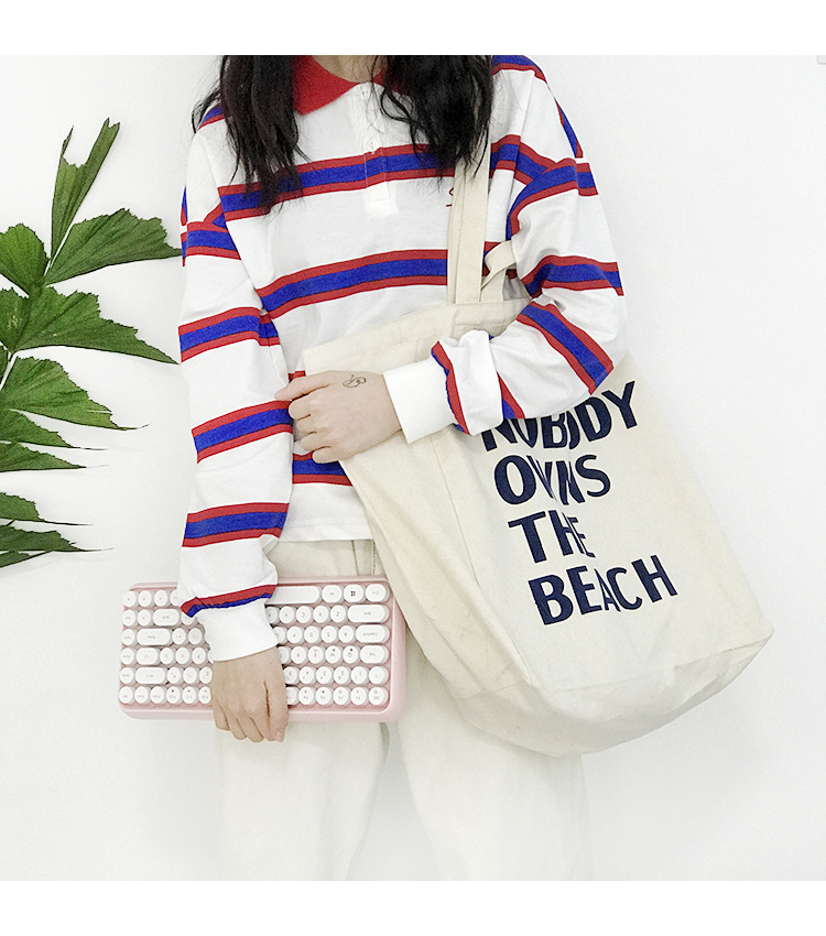 2022 UNITED HONOUR large Tassel Fringe Large Canvas Bag Summer Bags For Women 2022 Women Beach Tote Bag