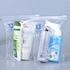 Reusable Transparent PVC Slider Zip Bag Waterproof Clear EVA PVC Plastic Cosmetic Packaging Bag