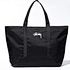 Custom Logo Beach Bag Wholesale Black Shopping Tote Business Bag Cotton Canvas Beach Bags