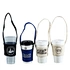 Wholesale ECO Friendly Milk Bubble Tea Tote Hand Carry Bags Tea Coffee Cup Holder Cotton Sleeve Carrier Bag With Logo