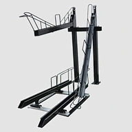 Double bike stands