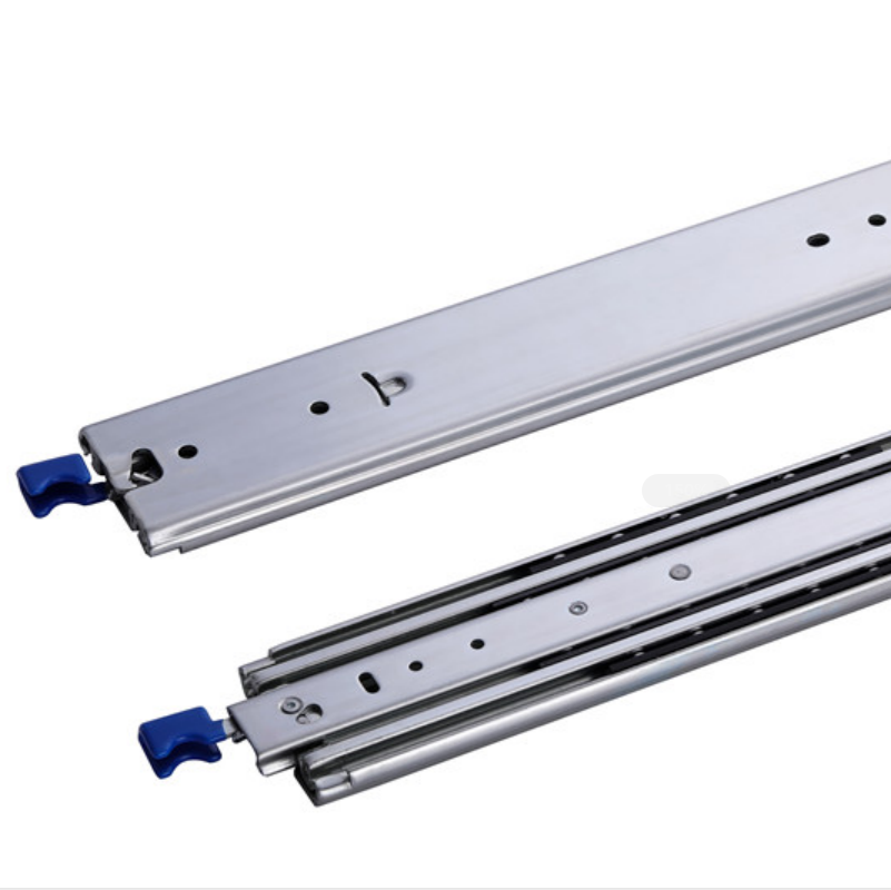Foxslide locking drawer slide