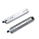 Lock in lock out heavy duty drawer slides