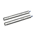 Foxslide 115kg Steel Locking Full Extension Medium Duty Ball Bearing Drawer Slides
