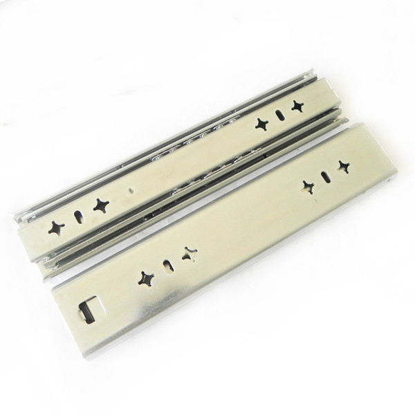 Foxslide stainless steem medium duty telescopic ball bearing drawer slides
