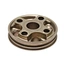 machined brass wheel