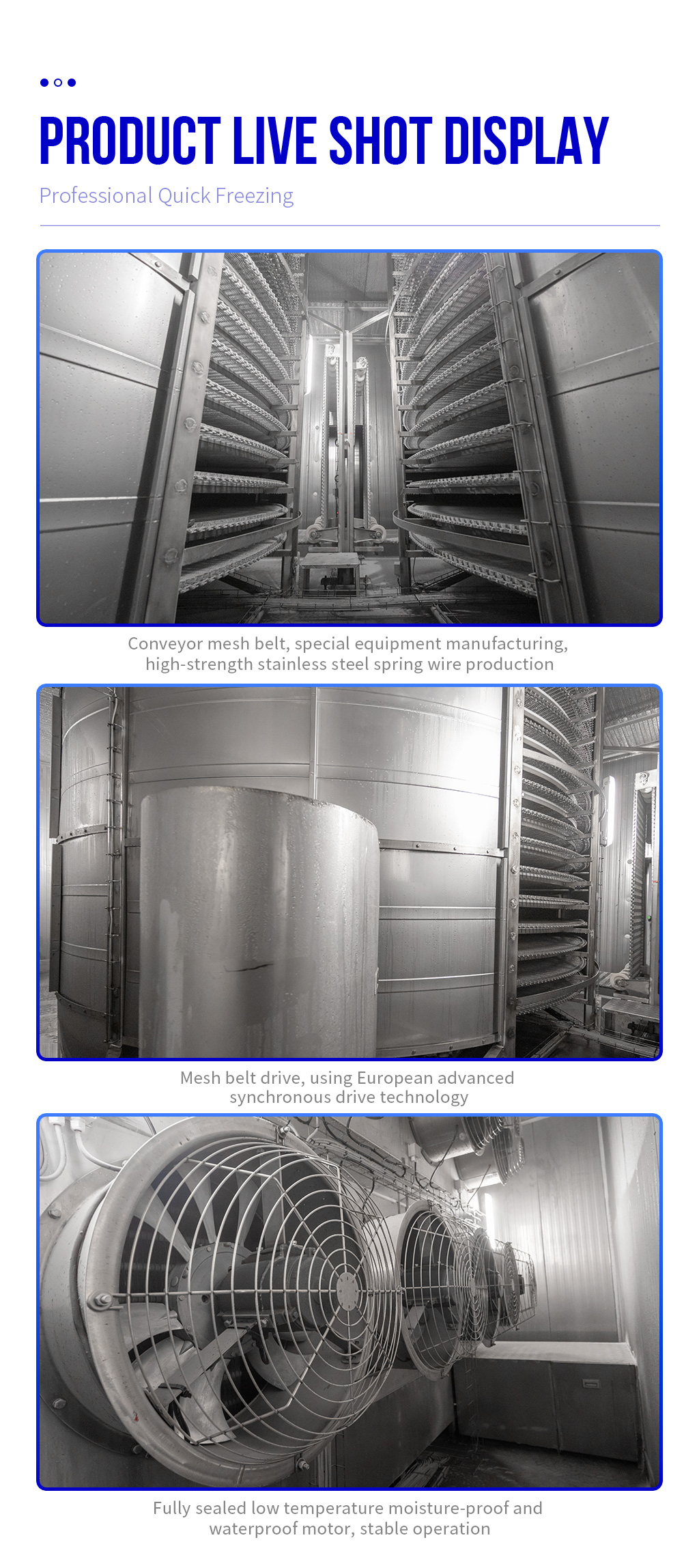 iqf spiral freezer
