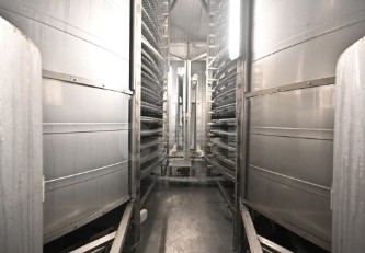 Double-spiral Blast freezer Case