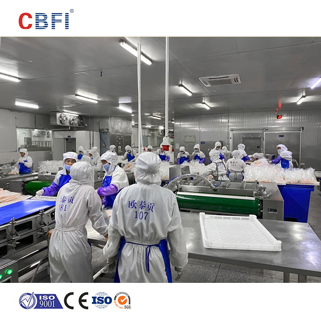 Ventajas de construir un almacén de alimentos ultracongelados a baja temperatura de 1500㎡