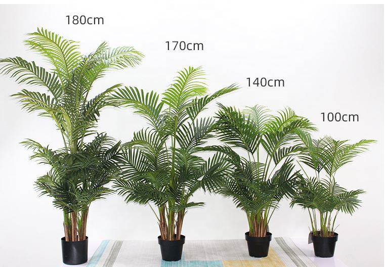 artificial outdoor palm trees