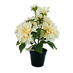 artificial peony arrangement
