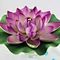 20 years factory wholesale   eva foam material artificial floating water lotus flowers  garden pond  for home decor