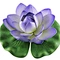 factory  wall decoration eva foam material artificial floating water lotus flowers  garden pond  for home decor