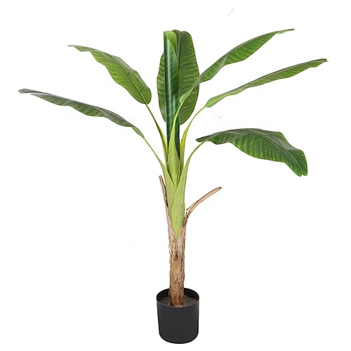 blossom artificial tree wedding party  decor plant  artificial house  green  banana tree  plants  Planta   for  home decor