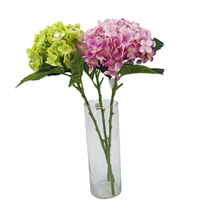 blossming real touch China Artificial flores Flowers  wedding  Environmental   hydrangea Flowers  for home decor