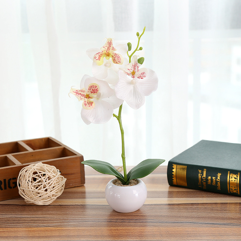 silk artificial orchid flowers
