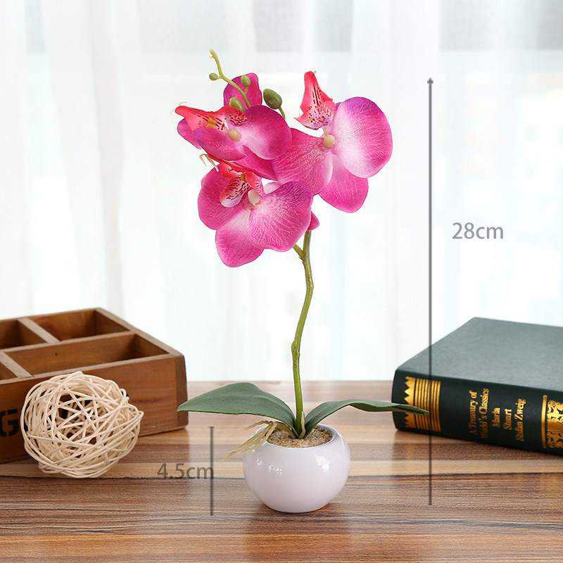 silk artificial orchid flowers