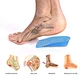 3/4 shoe lift inserts - adds 2 inches discreetly with open-toe flexibility